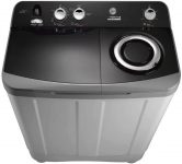 غسالة نصف اوتوماتيك سعة 10 كيلو جرام بمحركين من هوفر موديل HW-HTTN10LWTO – ابيض