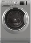 غسالة ملابس اريستون تحميل امامي بمحرك انفرتر 7 كجم – فضي
