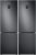 ثلاجة سامسونج بفريزر سفلي بتقنية التبريد المزدوجة – سعة 355 لتر  RRB34T672FB1/MR Flex 4D
